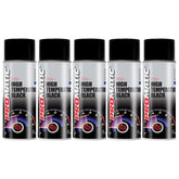 5X Promatic Black High Temperature Spray Paint 400ml Spray Paint